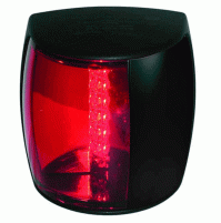 2 Nautical Mile - NaviLED Pro - 2NM, Port, Black Shroud - 2LT959900001 - Hella Marine